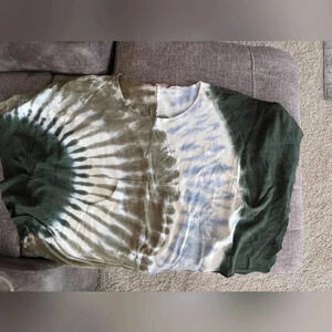 Wearables Tie Dye Poncho L